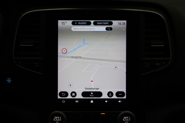 Renault Mégane Estate 1.6 E-Tech Plug-In Hybrid 160 R.S. Line Leer, Schuif-/Kanteldak, Apple Carplay, BOSE, Trekhaak, Camera