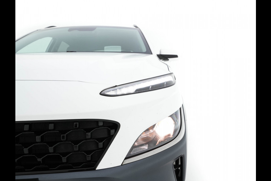 Hyundai Kona 1.6 GDI HEV Fashion (INCL-BTW) Aut. *NAVI-FULLMAP | DIGI-COCKPIT | FULL-LED | KEYLESS | CAMERA | HEAD-UP | SHIFT-PADDLES | DAB | COMFORT-SEATS | PRIVACY-GLASS | TOWBAR | 16 "ALU*