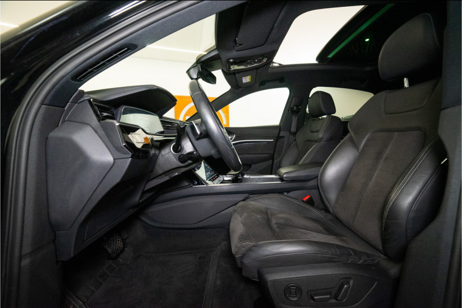 Audi e-tron Sportback 55 Quattro S Edition 95 kWh 408PK | NL AUTO/NAP/1E Eig. | Pano | Memory | Stoelverw. | 12 MND Garantie
