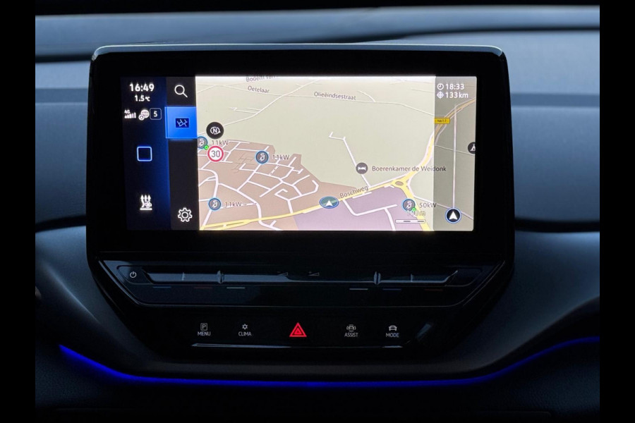 Volkswagen ID.4 First 77 kWh, achteruitrijcamera, 20 inch licht metalen velgen, led,stoelverwarming, 1 e eigenaar, NL auto met nap