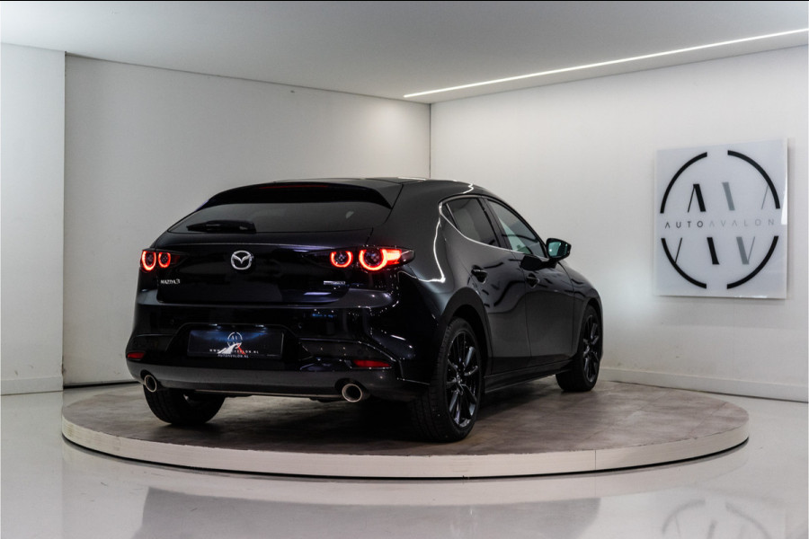 Mazda 3 2.0 e-SkyActiv-X M Hybrid 180 Luxury 187PK | NL AUTO+NAP | Bose | Leder | HUD | Elektr. Stoelen | VOL OPTIE! 12 MND Garantie