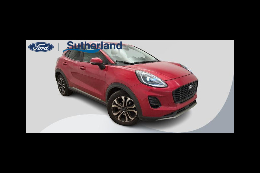 Ford Puma 1.0 EcoBoost Hybrid Titanium 125pk | SYNC 4 Navigatie | Winterpack | Reserve Wiel | Achteruitrijcamera