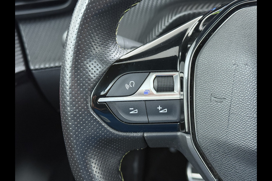 Peugeot e-208 EV GT-line 350 50kWh Pano-dak 360°Camera Leder/Alcantara Adaptive-Cruise Apple Carplay Android Auto Navi Ecc Pdc-a+v SOH 89% Stoelverwarming Led Lmv 17" Regen-Lichtsensor Privacy Glas Keyless DAB+ 1e Eigenaar Origineel Nederlandse Auto Dealeronderhouden Bomvol € 40.000 nieuw!