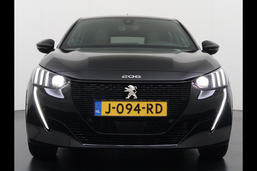 Peugeot e-208 EV GT-line 350 50kWh Pano-dak 360°Camera Leder/Alcantara Adaptive-Cruise Apple Carplay Android Auto Navi Ecc Pdc-a+v SOH 89% Stoelverwarming Led Lmv 17" Regen-Lichtsensor Privacy Glas Keyless DAB+ 1e Eigenaar Origineel Nederlandse Auto Dealeronderhouden Bomvol € 40.000 nieuw!