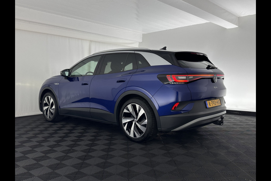 Volkswagen ID.4 First 77 kWh [ 3-Fase ] {SOH-83%} (INCL-BTW) *LEATHER-MICROFIBRE | FULL-LED | ADAPTIVE-CRUISE | HEATED-COMFORTSEATS | DIGI-COCKPIT | AMBIENTLIGHT | NAVI-FULLMAP | PDC | TOWBAR | PRIVACY-GLASS | CAMERA | 20''ALU*