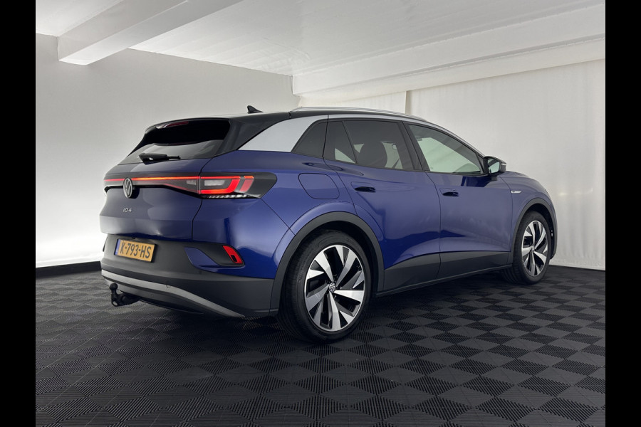 Volkswagen ID.4 First 77 kWh [ 3-Fase ] {SOH-83%} (INCL-BTW) *LEATHER-MICROFIBRE | FULL-LED | ADAPTIVE-CRUISE | HEATED-COMFORTSEATS | DIGI-COCKPIT | AMBIENTLIGHT | NAVI-FULLMAP | PDC | TOWBAR | PRIVACY-GLASS | CAMERA | 20''ALU*