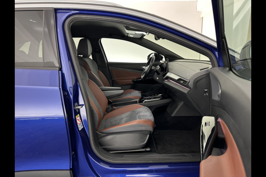 Volkswagen ID.4 First 77 kWh [ 3-Fase ] {SOH-83%} (INCL-BTW) *LEATHER-MICROFIBRE | FULL-LED | ADAPTIVE-CRUISE | HEATED-COMFORTSEATS | DIGI-COCKPIT | AMBIENTLIGHT | NAVI-FULLMAP | PDC | TOWBAR | PRIVACY-GLASS | CAMERA | 20''ALU*