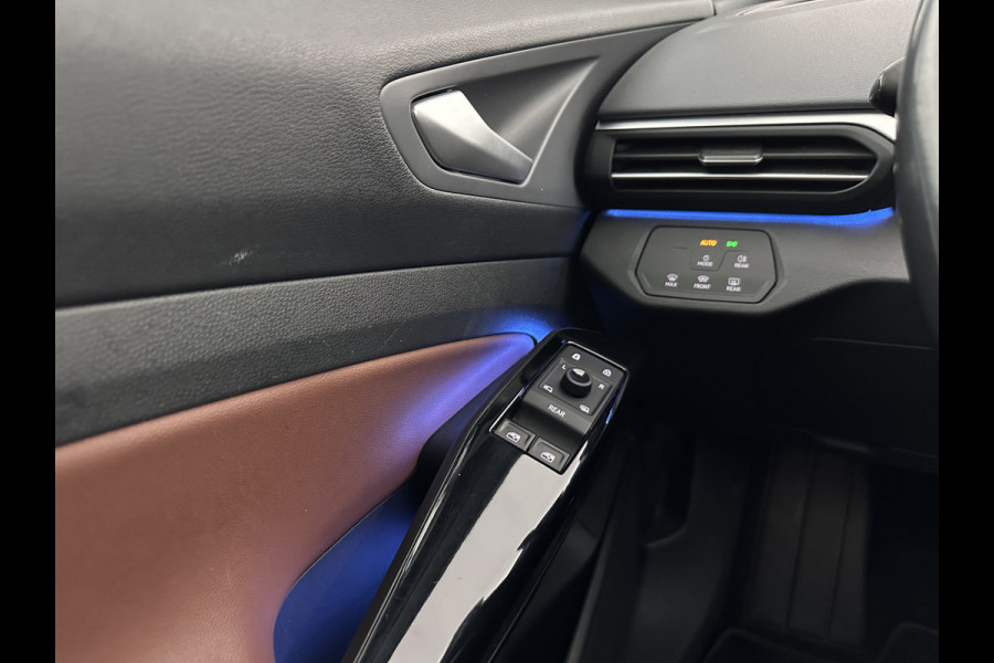 Volkswagen ID.4 First 77 kWh [ 3-Fase ] {SOH-83%} (INCL-BTW) *LEATHER-MICROFIBRE | FULL-LED | ADAPTIVE-CRUISE | HEATED-COMFORTSEATS | DIGI-COCKPIT | AMBIENTLIGHT | NAVI-FULLMAP | PDC | TOWBAR | PRIVACY-GLASS | CAMERA | 20''ALU*