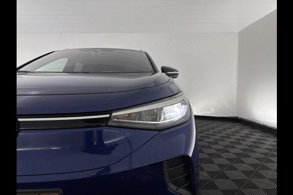 Volkswagen ID.4 First 77 kWh [ 3-Fase ] {SOH-83%} (INCL-BTW) *LEATHER-MICROFIBRE | FULL-LED | ADAPTIVE-CRUISE | HEATED-COMFORTSEATS | DIGI-COCKPIT | AMBIENTLIGHT | NAVI-FULLMAP | PDC | TOWBAR | PRIVACY-GLASS | CAMERA | 20''ALU*