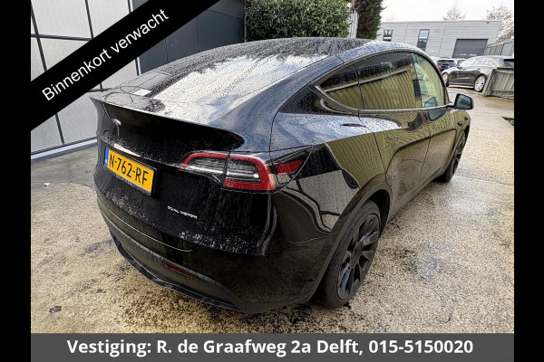 Tesla Model Y Long Range AWD 75 kWh SOH 84% | Navigatie | Leder | Stoelverwarming | FSD systeem AutoPilot