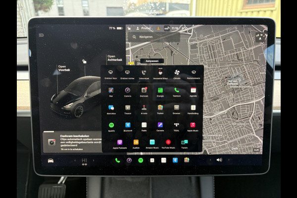 Tesla Model Y Long Range AWD 75 kWh SOH 84% | Navigatie | Leder | Stoelverwarming | FSD systeem AutoPilot
