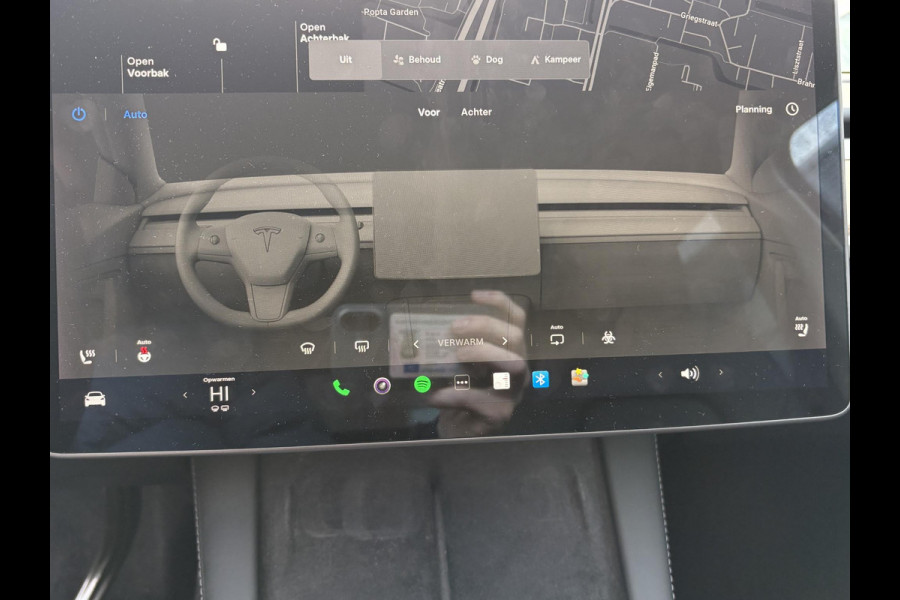 Tesla Model Y Long Range AWD 75 kWh SOH 84% | Navigatie | Leder | Stoelverwarming | FSD systeem AutoPilot