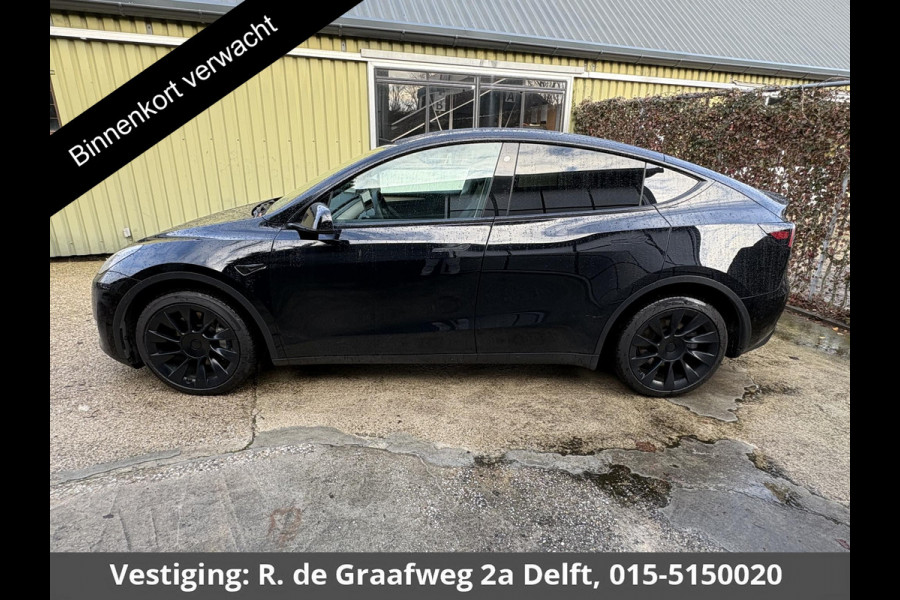 Tesla Model Y Long Range AWD 75 kWh SOH 84% | Navigatie | Leder | Stoelverwarming | FSD systeem AutoPilot