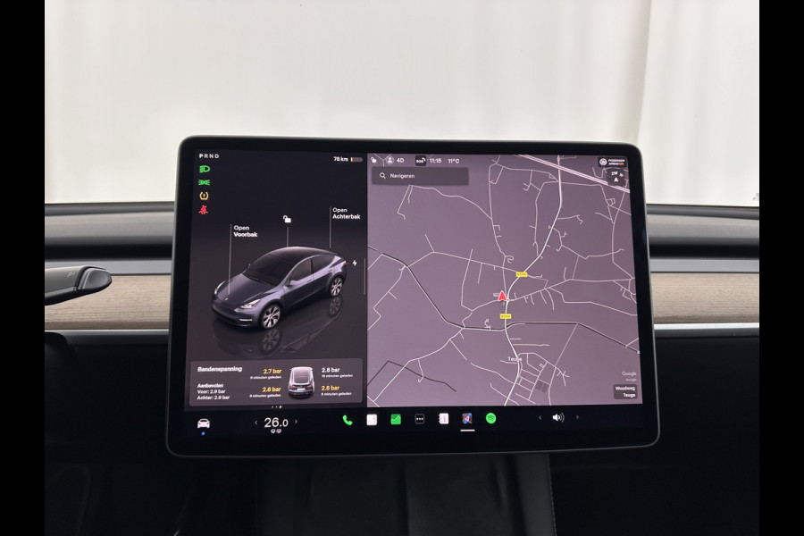 Tesla Model Y Long Range AWD 75 kWh [ 3-Fase ] {SOH-87%} (INCL-BTW) Aut. *PANO | AUTO-PILOT | LEATHER | NAVI-FULLMAP | MATRIX-LED | KEYLESS | CAMERA | DAB+ | HEATED-COMFORTSEATS | PRIVACY-GLASS | TOPVIEW |  19''ALU*