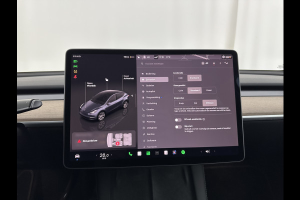 Tesla Model Y Long Range AWD 75 kWh [ 3-Fase ] {SOH-87%} (INCL-BTW) Aut. *PANO | AUTO-PILOT | LEATHER | NAVI-FULLMAP | MATRIX-LED | KEYLESS | CAMERA | DAB+ | HEATED-COMFORTSEATS | PRIVACY-GLASS | TOPVIEW |  19''ALU*