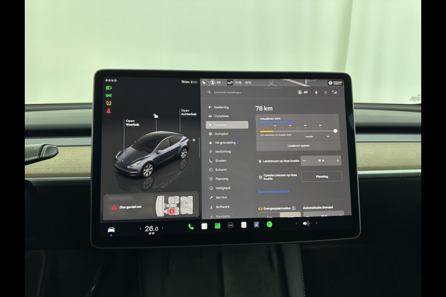 Tesla Model Y Long Range AWD 75 kWh [ 3-Fase ] {SOH-87%} (INCL-BTW) Aut. *PANO | AUTO-PILOT | LEATHER | NAVI-FULLMAP | MATRIX-LED | KEYLESS | CAMERA | DAB+ | HEATED-COMFORTSEATS | PRIVACY-GLASS | TOPVIEW |  19''ALU*