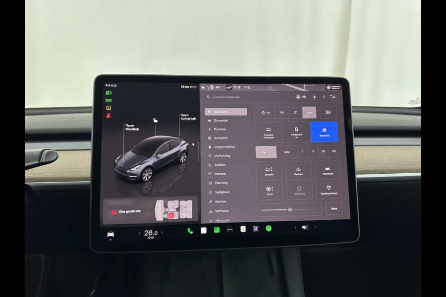 Tesla Model Y Long Range AWD 75 kWh [ 3-Fase ] {SOH-87%} (INCL-BTW) Aut. *PANO | AUTO-PILOT | LEATHER | NAVI-FULLMAP | MATRIX-LED | KEYLESS | CAMERA | DAB+ | HEATED-COMFORTSEATS | PRIVACY-GLASS | TOPVIEW |  19''ALU*