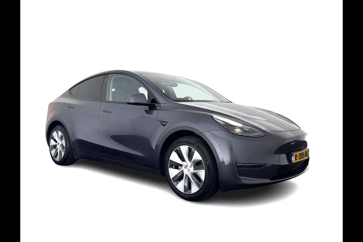 Tesla Model Y Long Range AWD 75 kWh [ 3-Fase ] {SOH-87%} (INCL-BTW) Aut. *PANO | AUTO-PILOT | LEATHER | NAVI-FULLMAP | MATRIX-LED | KEYLESS | CAMERA | DAB+ | HEATED-COMFORTSEATS | PRIVACY-GLASS | TOPVIEW |  19''ALU*