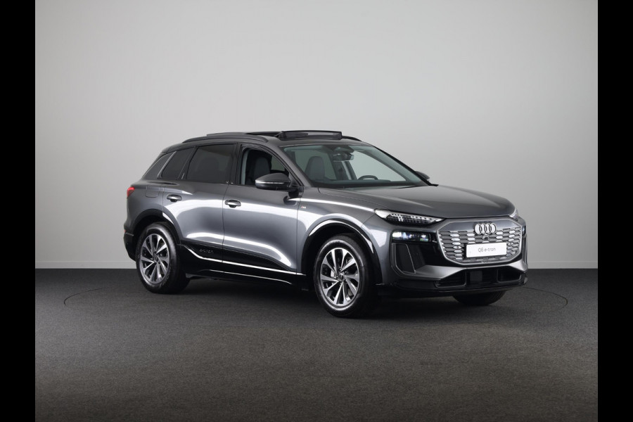 Audi Q6 e-tron Advanced edition 83Kwh 252 pk SUV | Tech pakket plus | Glazen panoramadak | Sportstoelen | Frunk |