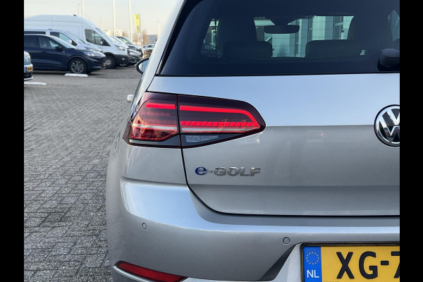 Volkswagen e-Golf e-Golf Verwarmde voorstoelen | Lederen bekleding | Achteruitrijcamera | Warmtepomp