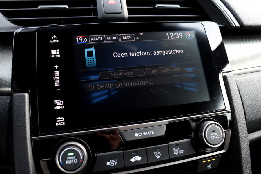 Honda Civic 1.0 i-VTEC Elegance | Adaptive Cruise Control | Stoelverwarming | Camera | Apple Carplay/Android Auto | Climate Control | DAB | Mistlampen |