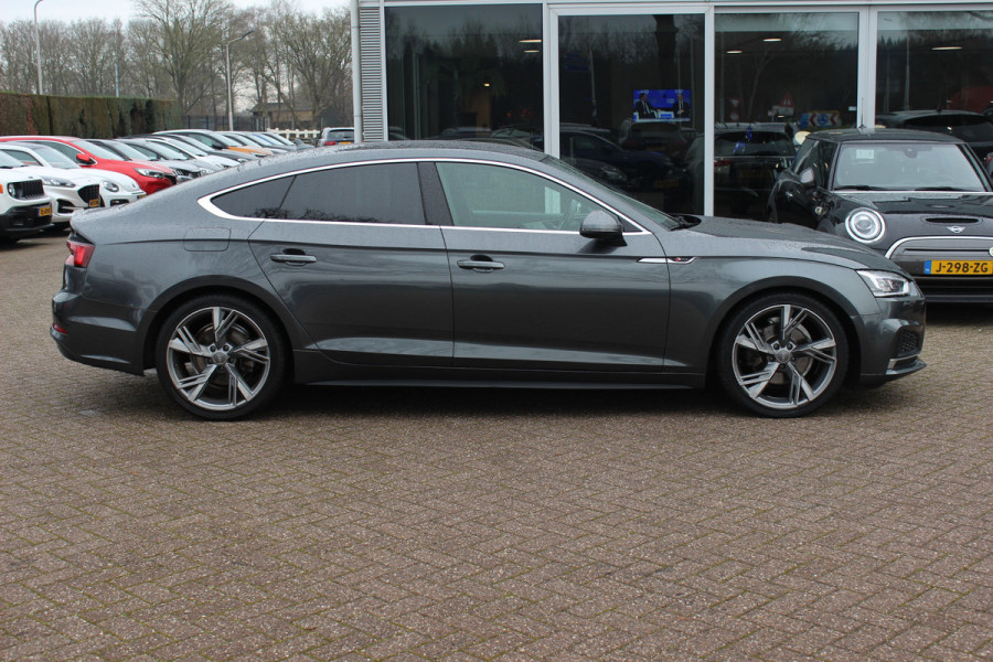 Audi A5 Sportback 1.4 TFSI Sport S-line Edition / Navigatie / Half leder / Parkeerhulp achter / 18'' / LED Koplampen / Cruise Control