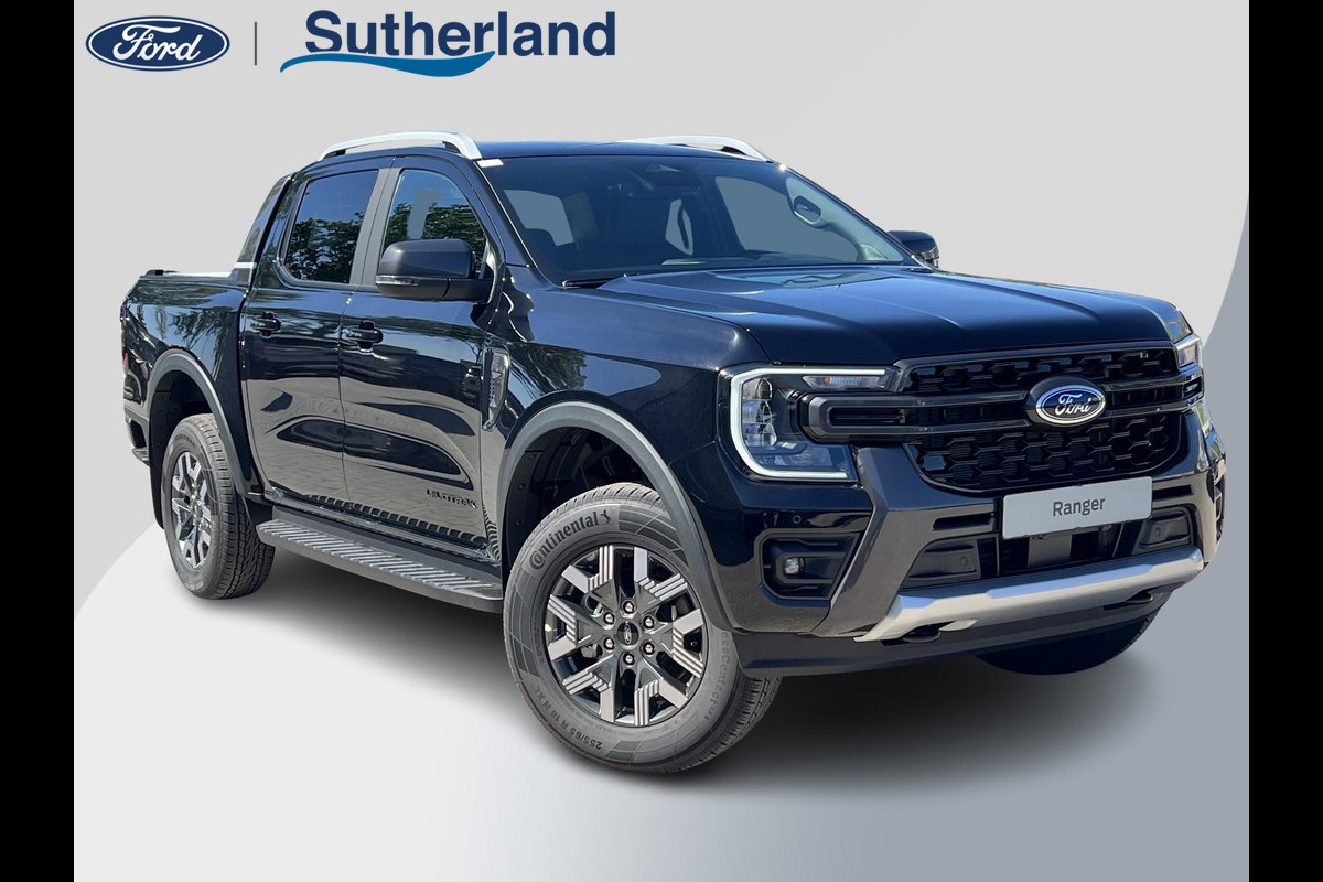 Ford Ranger 2.3 PHEV Wildtrak Double Cab | 281pk |  5 persoons! | Technology Pack Plus Trailer | Cargo Area Pack | Power Rollertop | Prijs excl. BTW incl. BPM | laadkabel mode 3 16A