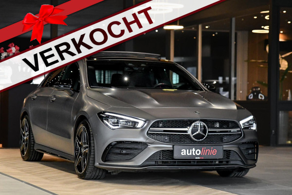 Mercedes-Benz CLA-Klasse 35 AMG 4MATIC. Pano, Distro+, 360, Multibeam, Sfeer, Dodeh, CarPlay!