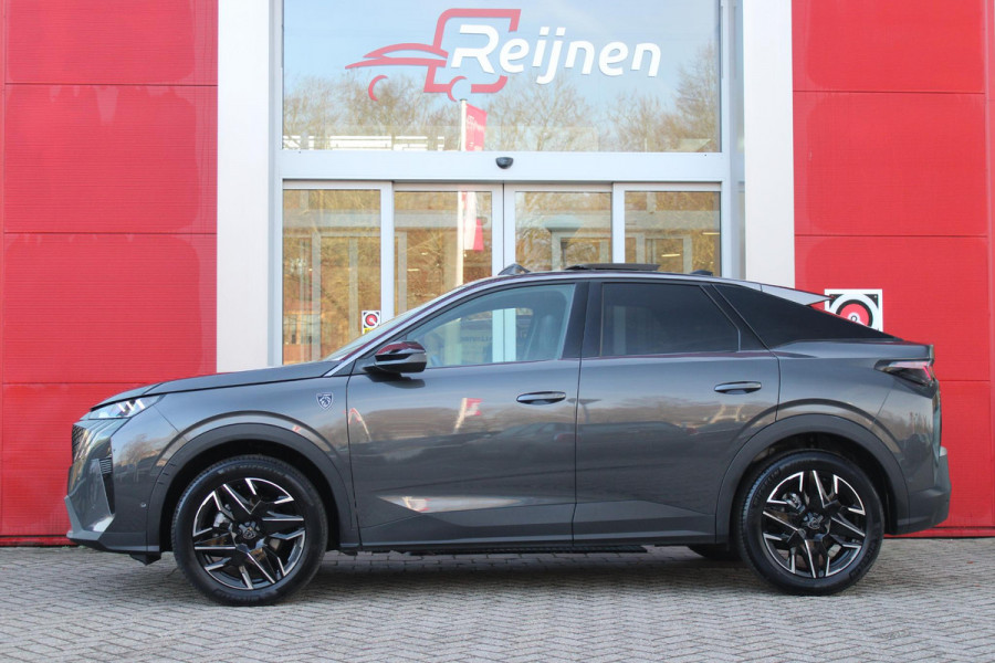 Peugeot 3008 1.2 Hybrid 145PK GT | PANORAMISCH SCHUIF / KANTELDAK | ELEKTRISCH BEDIENBARE ACHTERKLEP | AFNEEMBARE TREKHAAK | NAVIGATIE | FOCAL PREMIUM AUDIO SYSTEEM | DRAADLOZE APPLE CARPLAY/ANDROID AUTO | DRAADLOOS LADEN  | SFEER VERLICHTING | ACHTERUITRIJ CAMERA | PARKEERSENSOREN VOOR EN ACHTER | FULL LED KOPLAMPEN | KEYLESS ENTRY/START | ADAPTIVE CRUISE CONTROL | STOEL/STUUR VERWARMING | LICHTMETALEN VELGEN 19" | DODEHOEK DETECTIE |
