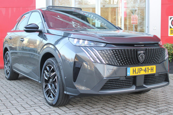 Peugeot 3008 1.2 Hybrid 145PK GT | PANORAMISCH SCHUIF / KANTELDAK | ELEKTRISCH BEDIENBARE ACHTERKLEP | AFNEEMBARE TREKHAAK | NAVIGATIE | FOCAL PREMIUM AUDIO SYSTEEM | DRAADLOZE APPLE CARPLAY/ANDROID AUTO | DRAADLOOS LADEN  | SFEER VERLICHTING | ACHTERUITRIJ CAMERA | PARKEERSENSOREN VOOR EN ACHTER | FULL LED KOPLAMPEN | KEYLESS ENTRY/START | ADAPTIVE CRUISE CONTROL | STOEL/STUUR VERWARMING | LICHTMETALEN VELGEN 19" | DODEHOEK DETECTIE |