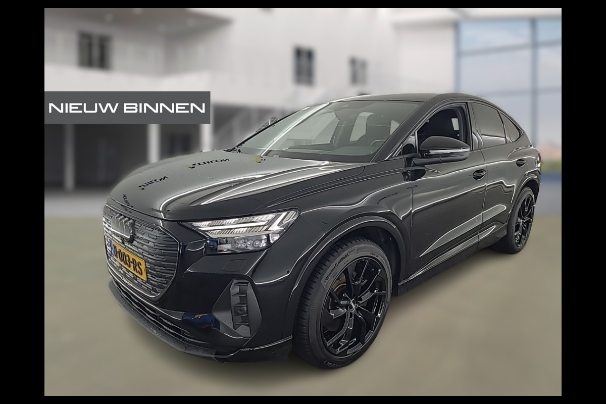 Audi Q4 Sportback e-tron 40 Launch edition Advanced Plus 77 kWh | S-Line | Sonos | Stoelverwarming | Adaptive Cruise Control | Camera | Apple Carplay | Navigatie | Keyless | RS Seats | Leer | Matrix LED |