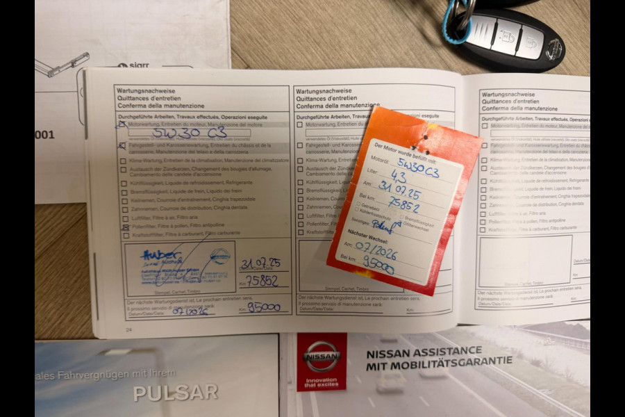 Nissan Pulsar 1.2 DIG-T N-Connecta Automaat Navigatie Cruise Camera Stoelverw Trekhaak Dealer Onderhouden !!!