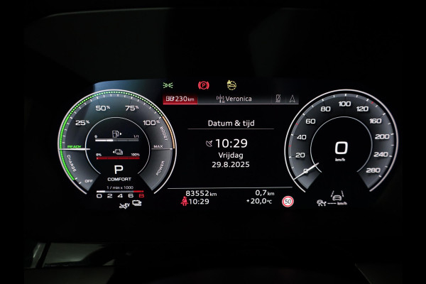 Audi A3 Sportback 45 TFSI e S edition 245 pk | SOH 94% | S-tronic | Navigatie | Parkeersensoren (Park assist) | Adaptieve cruise control | Matrix LED koplampen | S-Line |