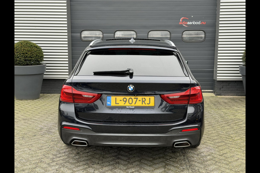 BMW 5 Serie Touring 520d xDrive High Executive M-Sport | Panoramadak | Camera | Elektrische Trekhaak | Elektrische Achterklep |