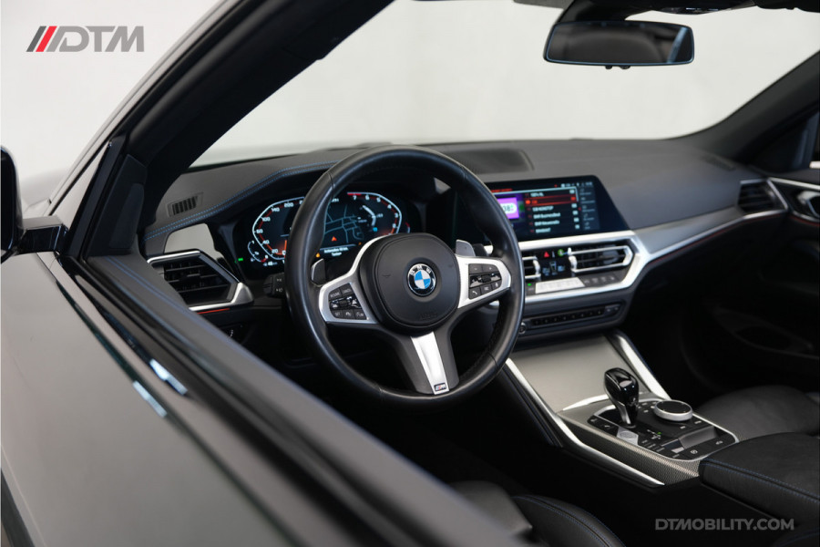 BMW 4 Serie Cabrio M440i xDrive High Executive | Adaptive Cruise Control | Ambient | Sanremo Grün