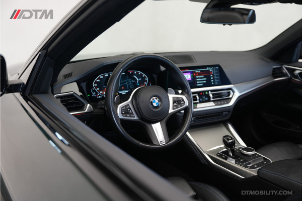 BMW 4 Serie Cabrio M440i xDrive High Executive | Adaptive Cruise Control | Ambient | Sanremo Grün
