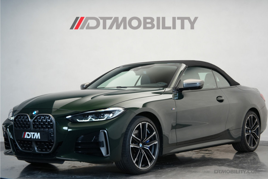 BMW 4 Serie Cabrio M440i xDrive High Executive | Adaptive Cruise Control | Ambient | Sanremo Grün