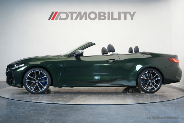 BMW 4 Serie Cabrio M440i xDrive High Executive | Adaptive Cruise Control | Ambient | Sanremo Grün