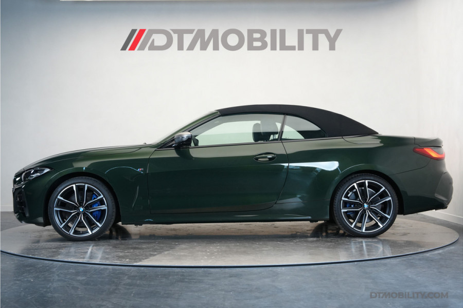 BMW 4 Serie Cabrio M440i xDrive High Executive | Adaptive Cruise Control | Ambient | Sanremo Grün