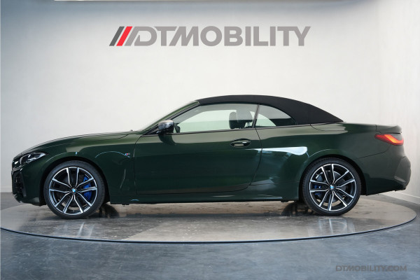 BMW 4 Serie Cabrio M440i xDrive High Executive | Adaptive Cruise Control | Ambient | Sanremo Grün