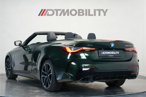 BMW 4 Serie Cabrio M440i xDrive High Executive | Adaptive Cruise Control | Ambient | Sanremo Grün