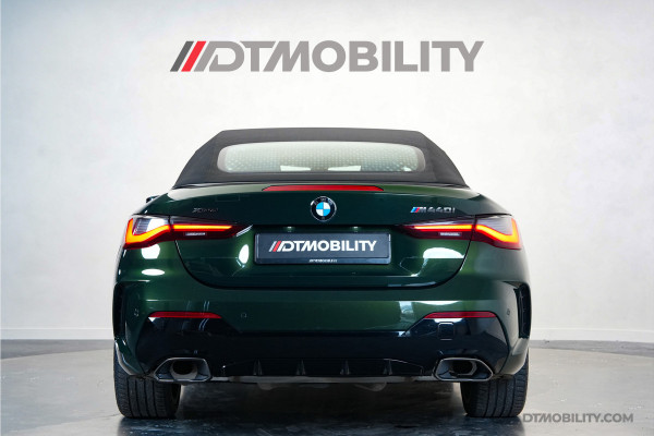 BMW 4 Serie Cabrio M440i xDrive High Executive | Adaptive Cruise Control | Ambient | Sanremo Grün
