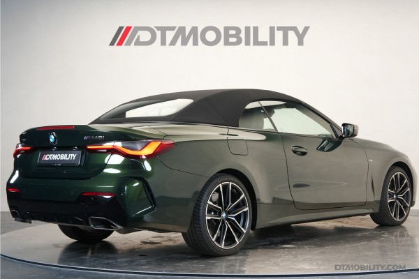 BMW 4 Serie Cabrio M440i xDrive High Executive | Adaptive Cruise Control | Ambient | Sanremo Grün