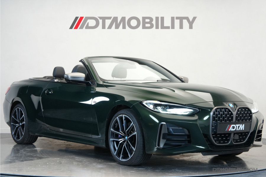 BMW 4 Serie Cabrio M440i xDrive High Executive | Adaptive Cruise Control | Ambient | Sanremo Grün