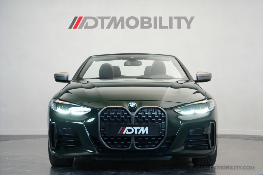 BMW 4 Serie Cabrio M440i xDrive High Executive | Adaptive Cruise Control | Ambient | Sanremo Grün