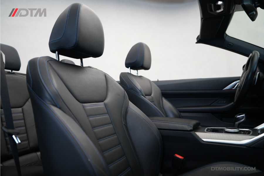 BMW 4 Serie Cabrio M440i xDrive High Executive | Adaptive Cruise Control | Ambient | Sanremo Grün