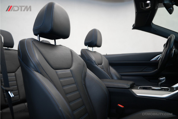 BMW 4 Serie Cabrio M440i xDrive High Executive | Adaptive Cruise Control | Ambient | Sanremo Grün