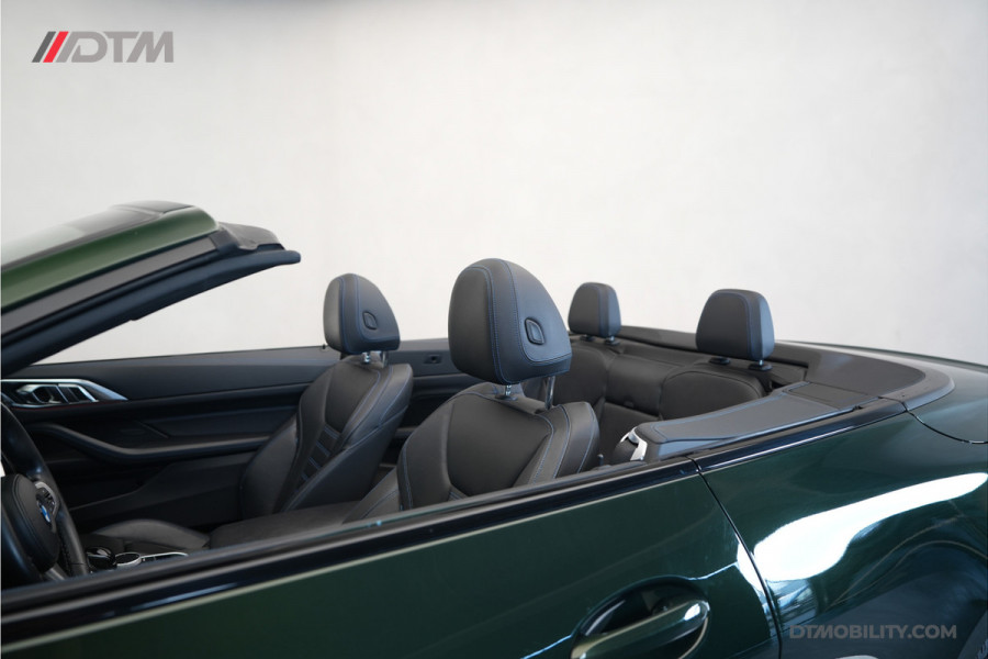BMW 4 Serie Cabrio M440i xDrive High Executive | Adaptive Cruise Control | Ambient | Sanremo Grün