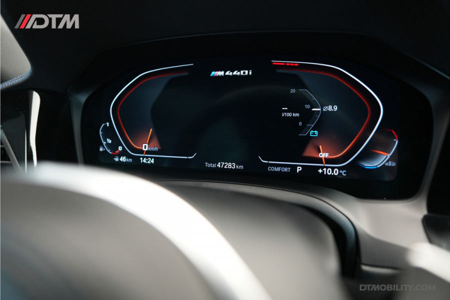 BMW 4 Serie Cabrio M440i xDrive High Executive | Adaptive Cruise Control | Ambient | Sanremo Grün