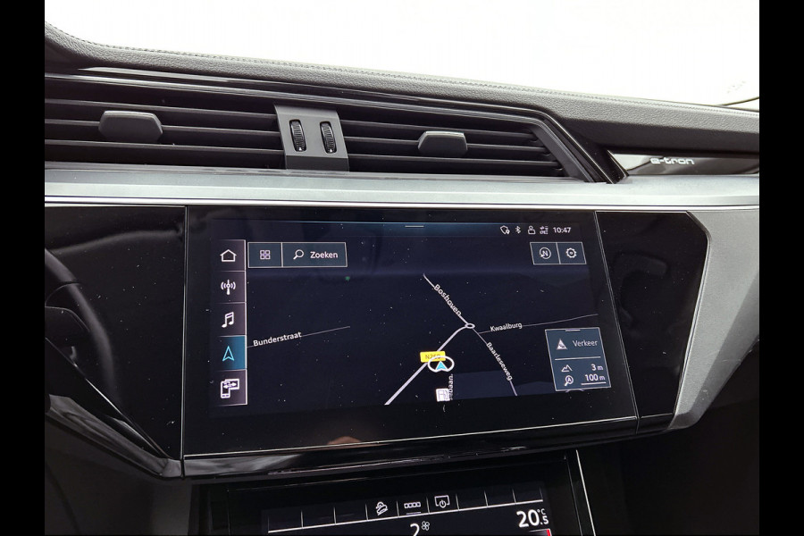 Audi e-tron Sportback 55 quattro Business edition 95 kWh(NL-auto, 90% SoH, Carplay, StoelV, Navi, Parkeersensoren, Etc)